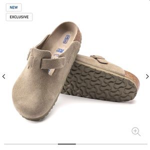BIRKENSTOCK BOSTON FADED KHAKI